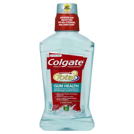 Colgate Colgate Total Gum Health Clean Mint Mouthwash 16.9 fl. oz. Bottle, PK6 167153